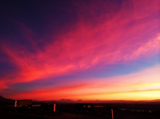 chile sunset Sept 2014